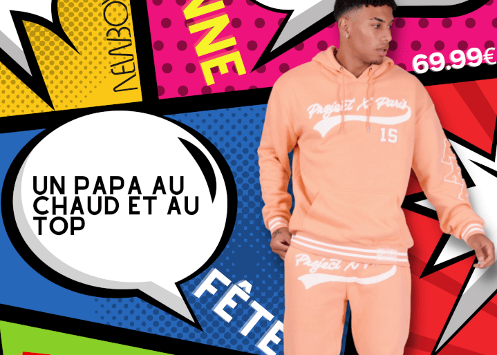 offre fête des pères newboy jogging project x